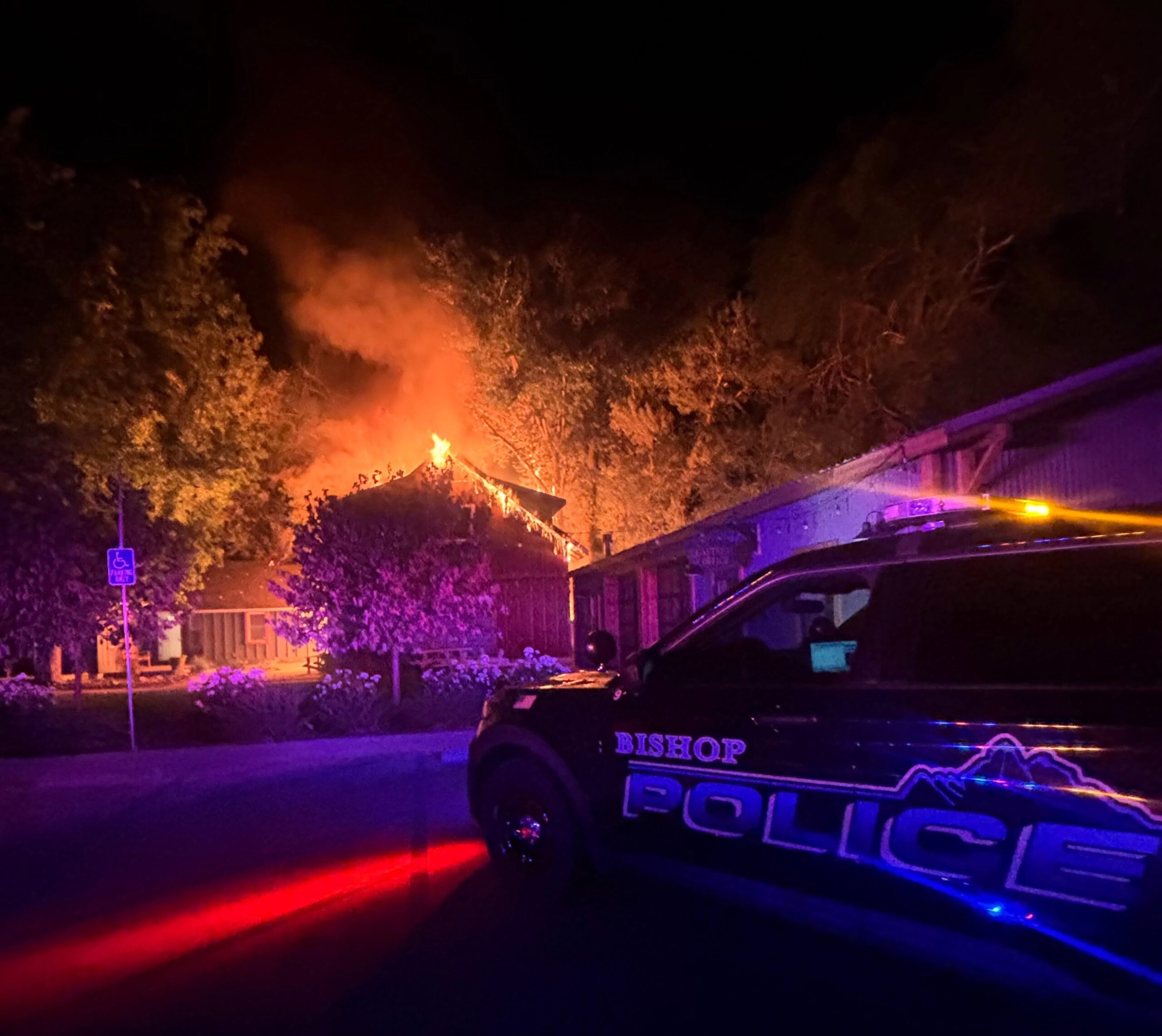 edited-photo building at Eastside Bivy in flames